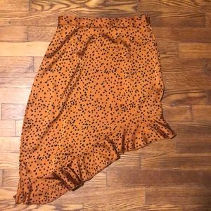 On My Side Polka Dot Skirt